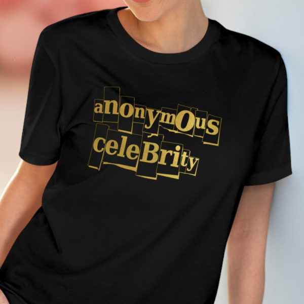 Anonymous Celebrity T-Shirt (HTV)